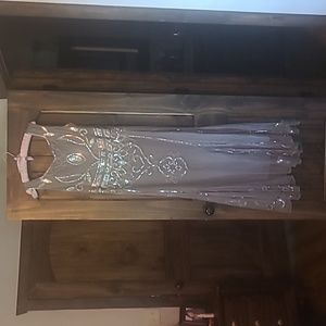 Beaded 40s style party dress